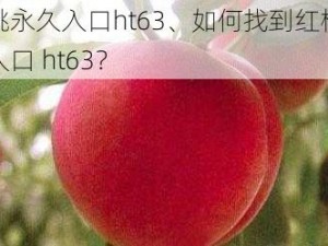 红桃永久入口ht63、如何找到红桃永久入口 ht63？