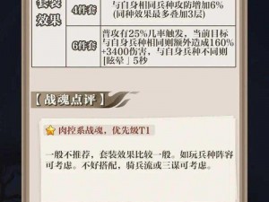 三国志幻想大陆战魂板块解析与攻略：提升战力，掌握战魂系统全面指南