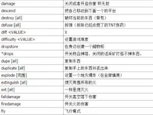 全新精选：2022年我的世界指令代码全集汇总与复制宝典