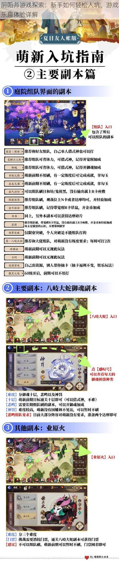 阴阳师游戏探索：新手如何轻松入坑，游戏乐趣体验详解