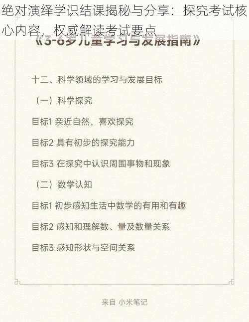 绝对演绎学识结课揭秘与分享：探究考试核心内容，权威解读考试要点