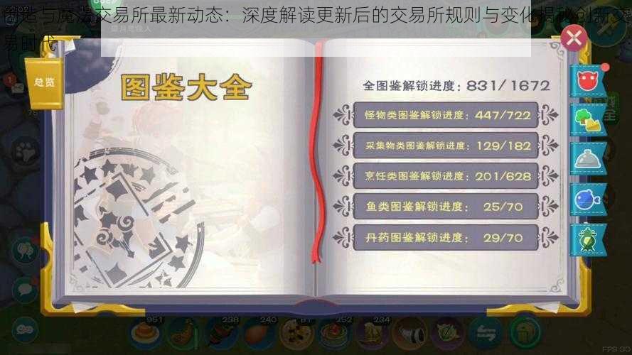 创造与魔法交易所最新动态：深度解读更新后的交易所规则与变化揭秘创新交易时代