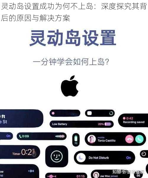 灵动岛设置成功为何不上岛：深度探究其背后的原因与解决方案