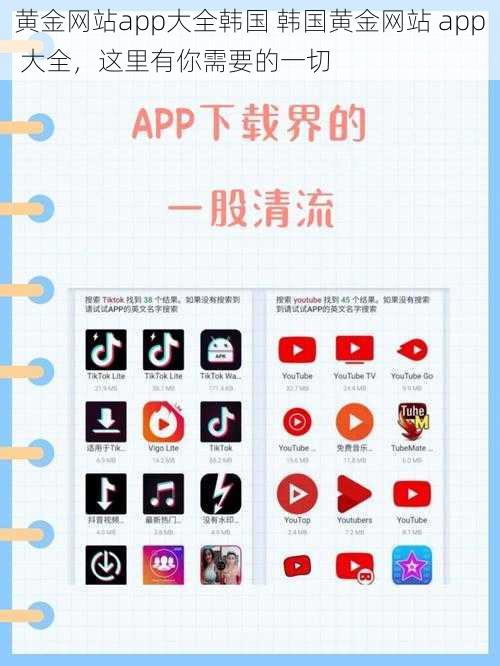 黄金网站app大全韩国 韩国黄金网站 app 大全，这里有你需要的一切