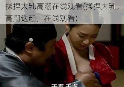 揉捏大乳高潮在线观看(揉捏大乳，高潮迭起，在线观看)