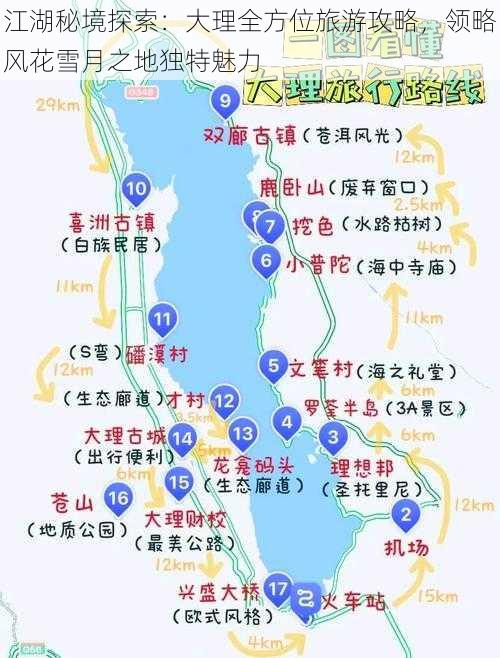 江湖秘境探索：大理全方位旅游攻略，领略风花雪月之地独特魅力