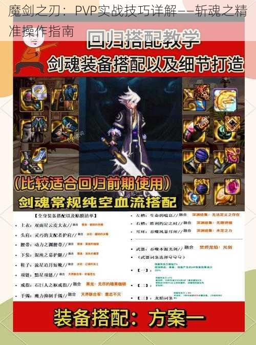 魔剑之刃：PVP实战技巧详解——斩魂之精准操作指南