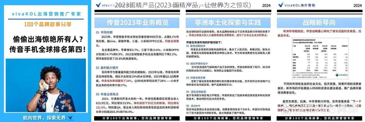 2023国精产品(2023 国精产品，让世界为之惊叹)