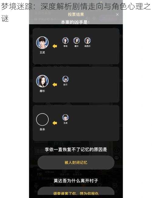 梦境迷踪：深度解析剧情走向与角色心理之谜